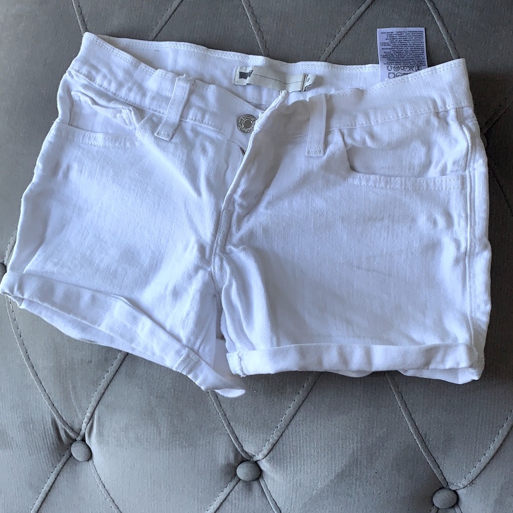 White shorts